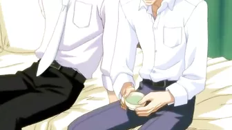 Hentai Couple's Steamy Makeout Session