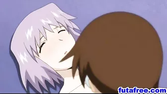 Anime Couple Gets Freaky in Futanari Sex Scene