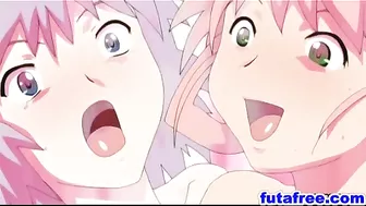 Anime Couple Gets Freaky in Futanari Sex Scene