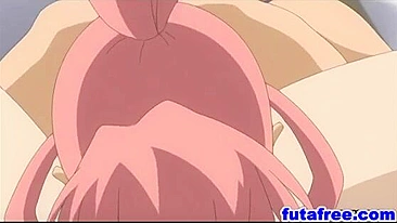 Anime Couple Gets Freaky in Futanari Sex Scene