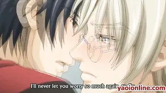 Hentai Couple's Steamy Foreplay in Bed