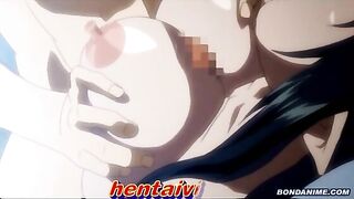 Busty Anime Lady Fucked Hard in Hentai Video