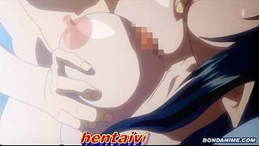 Busty Anime Lady Fucked Hard in Hentai Video