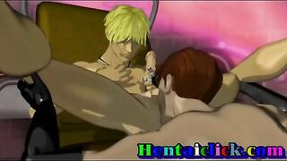 Hentai Gay Fuck Video Featuring Muscular Anime