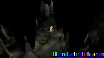 Hardcore Bareback Fucking of Muscular Gay Couple in Anime Hentai