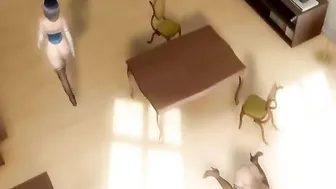 Shemale Maid Fucked and Cummed in Hardcore Hentai Anime