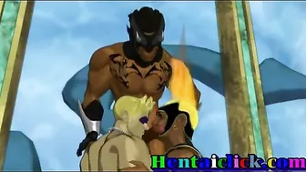 Gay Group Gangbang - Big Muscles and Hardcore Action