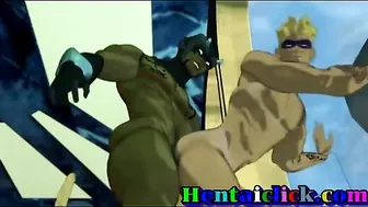 Gay Group Gangbang - Big Muscles and Hardcore Action