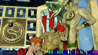 Gay Group Gangbang - Big Muscles and Hardcore Action