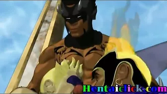 Gay Group Gangbang - Big Muscles and Hardcore Action