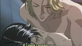 Hentai gay hardcore fucked on sofa