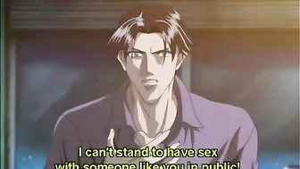 Hentai gay hardcore fucked on sofa