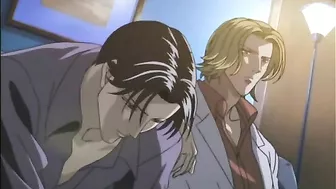 Hentai gay hardcore fucked on sofa