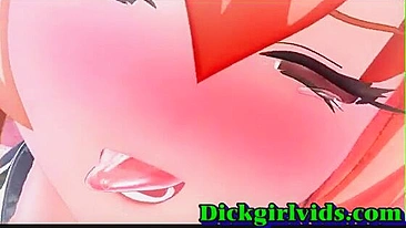 Hardcore Shemale Fucking in Cute Anime Toon