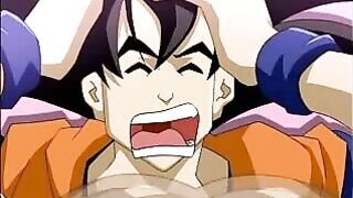 Dragon Ball Hentai Fucks Deep and Gets Hardcore - Gay Anime Porn