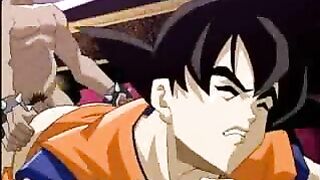 Dragon Ball Hentai Fucks Deep and Gets Hardcore - Gay Anime Porn