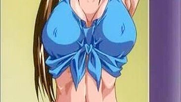 BDSM Anime Porn - Tied Up Anime with Huge Tits Fucked