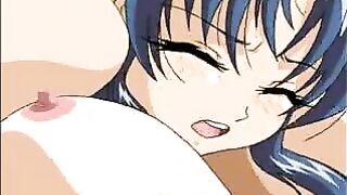 Hentai Maid Shemale Trio Gangbanged in Hardcore Fuck and Gangbang