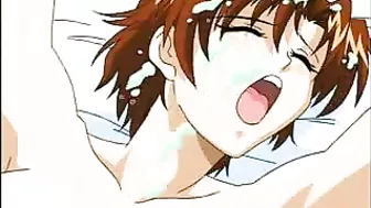 Hentai Maid Shemale Trio Gangbanged in Hardcore Fuck and Gangbang