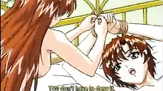 Hentai Maid Shemale Trio Gangbanged in Hardcore Fuck and Gangbang