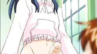 Hentai Maid Shemale Trio Gangbanged in Hardcore Fuck and Gangbang