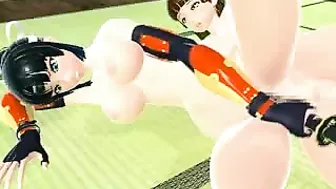 Shemale Fucks Partner in Hardcore Hentai and Anime Scene