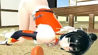 Shemale Fucks Partner in Hardcore Hentai and Anime Scene