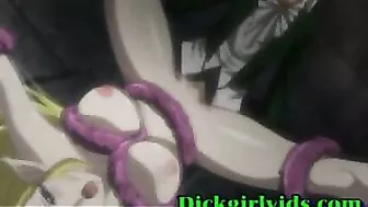 Busty Anime Shemale Bareback Fucked