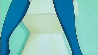 Hentai Cutie Blowjobs and Fucks, Anime Bondage Toon