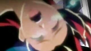 Tormented hentai babe poked hard by a dickgirl