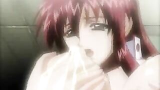Tormented hentai babe poked hard by a dickgirl