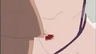 Hentai hot blowjobs and gets fucked, bondage, toon sex, hentai, fuck