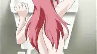 Hentai hot blowjobs and gets fucked, bondage, toon sex, hentai, fuck