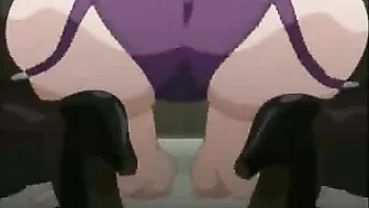 Hentai hot blowjobs and gets fucked, bondage, toon sex, hentai, fuck