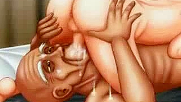 Gay Anime Hentai Fuck and Cum Video