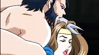 Hentai Threesome Gangbang: Anime Bondage Fuck Hardcore