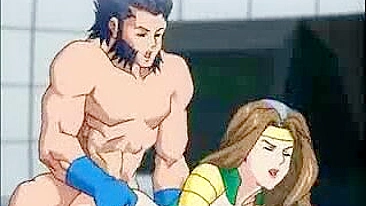 Hentai Threesome Gangbang: Anime Bondage Fuck Hardcore