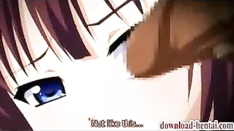 Hungry Busty Hentai Chick with Multiple Dicks in Anime Cartoon Big Tit Blowjob