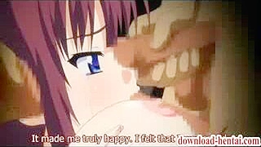 Hungry Busty Hentai Chick with Multiple Dicks in Anime Cartoon Big Tit Blowjob