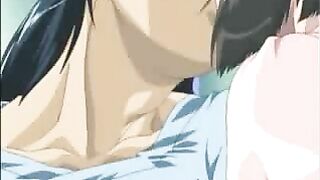 Anime Nurse Gets Fucked Hard in Bed - Hentai Porn Video