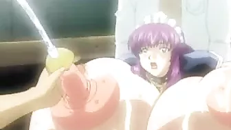 Milky dickgirl anime group gangbang, gay, hentai, fuck