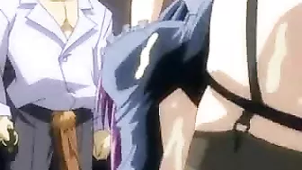 Milky dickgirl anime group gangbang, gay, hentai, fuck