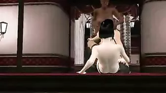 Anime Shemale Threesome Gangbang - Hardcore Hentai Fuck