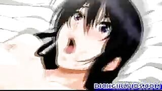 Hentai Girl Fucked by Futanari Girl - Anime, Shemale, Toon, Hentai, Fuck, Hardcore