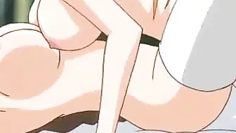 Busty shemale penetrated in hardcore fuck, anime toon hentai sex