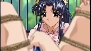 Hentai Babe with Dildo Fucks Shemale in Free Porn Cartoon