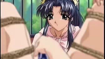 Hentai Babe with Dildo Fucks Shemale in Free Porn Cartoon