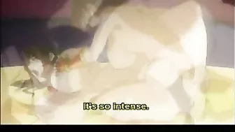 Hardcore Blowjob and Fucking of Anime Girl with Huge Penis