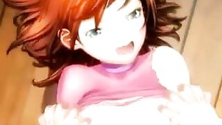 Shemale Anime Fucking - Hardcore Hentai Bareback Toon