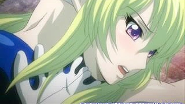 Anime Blowjob and Cum Scene with Bondage and Gangbang by Perverts